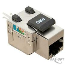 Изображения товара Модуль Keystone розеточный TERACOM PRO Cat.5E RJ-45 экранирован FTP 110 IDC 90 градусов | TRP-KSTN-SOCK-90D-5EFTP | EKF