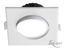 Изображения товара Светильник светодиодный Downlight встраиваемый поворотный PSP-S 9044 7W White 3000K 38° квадр/поворот IP40 белый | .5022812 | Jazzway