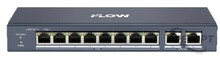 Изображения товара F-SW-EU410POE-V/L - неуправляемый коммутатор Value СЕРИЯ(100M, PoE) 8 RJ45 100M PoE с грозозащитой 6кВ, iFLOW