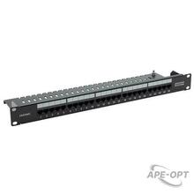 Изображения товара Патч-панель телефонная 19",1U,CAT3, 25 портов RJ45 | RN3PP251 | DKC