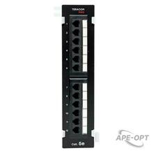 Изображения товара Патч-панель настенная TERACOM PRO Cat.5E неэкранированная UTP 12 портов RJ-45 Dual IDC | TRP-WPP-5EUTP-12 | EKF