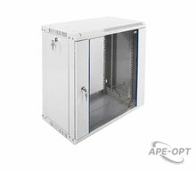 Изображения товара ШРН-Э-12.650 - Шкаф телекоммуникационный настенный разборный 12U (600 × 650) дверь стекло