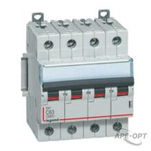 Изображения товара Выключатель автоматический четырехполюсный DX3 10000 0,5А B 16кА | 409057 | Legrand