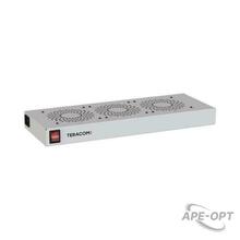 Изображения товара Блок охлаждения TERACOM PRO 3 вентилятора с выключателем и термостатом NO серый | TRP-FN-31TNO-GR | EKF