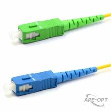 Изображения товара Патч-корд оптический переходной (SM), 9/125 (OS2), SC/APC-SC/UPC, (Simplex), LSZH, 3м | 50-2052 | REXANT