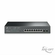 Изображения товара TL-SG2210MP - JetStream гигабитный Smart коммутатор на 8 портов PoE+ 2 SFP-слота, бюджет PoE до 150 Вт