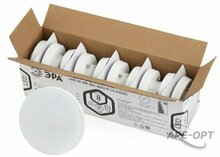Изображения товара Лампа светодиодная RED LINE LED GX-8W-865-GX53 R (10-PACK) GX53 8Вт таблетка холодный дневной свет | Б0045332 | ЭРА