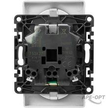 Изображения товара Valena LIFE DIY Белый Розетка 2-ая с/з, безвинт.зажим | 753127 | Legrand