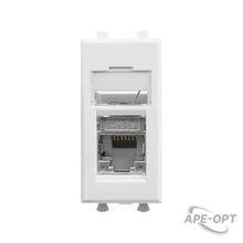 Изображения товара Компьютерная розетка "Белое облако" "Avanti" RJ-45 модульная,кат