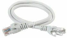 Изображения товара PC01-C5EUL-05M - ITK Коммутационный шнур (патч-корд), кат.5Е UTP, LSZH, 0,5м, серый