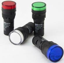 Изображения товара Лампа AD-16DS(LED)матрица d16мм желтый 230В АС | SQ0702-0072 | TDM