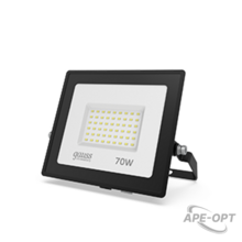 Изображения товара Прожектор светодиодный Elementary 70W 4370lm IP65 6500К черный ПРОМО 1/10 | 613100370P | Gauss