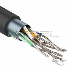 Изображения товара 01-0146 - Кабель витая пара REXANT FTP 4PR 24AWG, CAT5e наружный (OUTDOOR) (бухта 305 м)