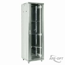 Изображения товара Напольный шкаф 19" 42U 600×600×2054 (ШxГxВ), RAL 7035 | 04-4266-211 | REXANT