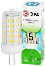 Изображения товара Лампа светодиодная GREEN LINE LED G4-JC-5W-840-12V GL G4 5Вт капсула яркий белый свет | Б0067173 | ЭРА