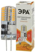 Изображения товара Лампа светодиодная LED-JC-2,5W-12V-SLC-827-G4 (диод, капсула, 2,5Вт, тепл, G4) (20/500/21000) | Б0049089 | ЭРА