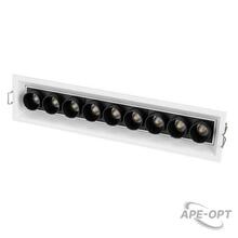 Изображения товара Светильник MS-ORIENT-BUILT-TURN-TC-S67x300-20W Day4000 (WH-BK, 30 deg, 230V) (Arlight, IP20 Металл, 5 лет) | 032231 | Arlight