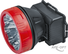 Изображения товара Фонарь налобный NPT-H21-ACCU 9LED 1Вт, 2 реж, Li-ion 0,9Ач |14448 |Navigator