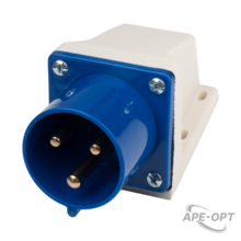 Изображения товара Силовой разъем PPC 523 2Р+РЕ 32А 220В IP44 | .5072879 | Jazzway