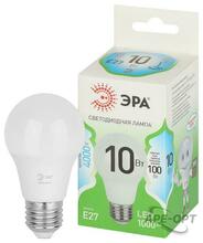 Изображения товара Лампа светодиодная GREEN LINE LED A60-10W-840-E27 GL E27 10 Вт груша яркий белый свет | Б0067135 | ЭРА