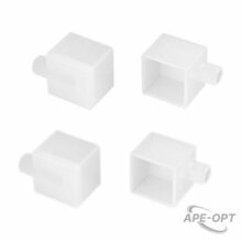Изображения товара Заглушка WPH-FLEX-2020-90 WHITE с отверстием (Arlight, Пластик) | 062619 | Arlight