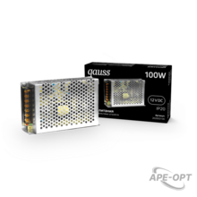 Изображения товара Блок питания для светодиодной ленты LED STRIP PS 100W 12V IP20 | 202003100 | Gauss