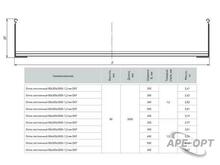 Изображения товара Лоток лестничный 80х600х3000-1,5 мм | LT80600-1,5 | EKF