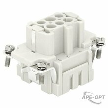 Изображения товара Розетка OptiLink HDC-HE-6-16-FS-(0,14-2,5)-500V | 352249 | КЭАЗ