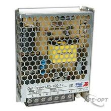 Изображения товара Блок питания панельный OptiPower LRS 100-12 8.5A | 328878 | КЭАЗ