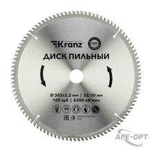 Изображения товара Диск пильный 305 мм х 100 зуб х 32/30 мм | KR-92-0136 | Kranz
