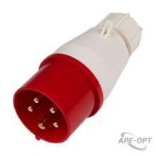 Изображения товара Силовой разъем PPC 025 3Р+РЕ+N 32А 380В IP44 | .5072374 | Jazzway