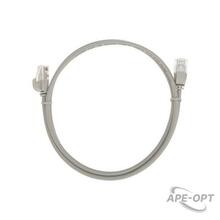 Изображения товара Патч-корд U/UTP CAT 6A (10G), RJ45-RJ45, 28AWG, LSZH, серый, 1м REXANT | 02-0380-1 | REXANT