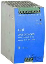 Изображения товара Блок питания OPSE 220В AC/24В DC 240Вт | OPSE-DC24-240B | ONI