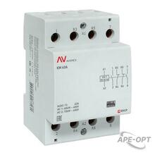Изображения товара Контактор модульный КМ 63А 2NO+2NC 230VAC (3 мод.) AVERES | km-av-3-63-22-230V | EKF