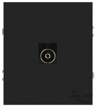 Изображения товара Розетка Arktik 16-3101-05 TV одиночная антрацит | Б0070468 | ЭРА