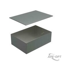 Изображения товара BOX/8-12 Металлическая коробка с крышкой для заливки в пол 309х217х105мм, для люков 70083, 70012 | 70181 | Ecoplast