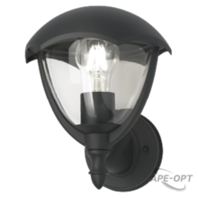 Изображения товара Светильник садово-парковый Aura на стену вверх 188*210*238mm, 170-240V / 50Hz, 1xE27, Max.60W, IP54 | GD027 | Gauss