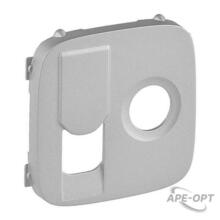 Изображения товара Valena ALLURE Алюминий Накладка розетки TV-RJ45 | 754837 | Legrand