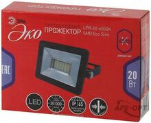Изображения товара Прожекторы Eco LPR-20-6500К SMD Eco Slim 20Вт 1800Лм 6500K 126х87| Б0036379 | ЭРА