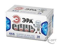 Изображения товара Батарейка щелочная (алкалиновая) LR03-28 box (28/1120/44800) (AAA) | Б0002909 | ЭРА