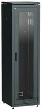 Изображения товара Шкаф сетевой 19" LINEA N 38U 600х800 мм стеклянная передняя дверь черный | LN05-38U68-G | ITK