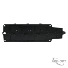 Изображения товара Колодка 3 гнезда 2К+З каучуковая 16А/250В IP44 Чёрная MultiSet | MST4103BK | SE