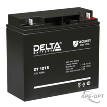 Изображения товара DT 1218 Delta Аккумуляторная батарея | 4614010040015 | DELTA