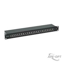 Изображения товара Патч-панель 19",1U, CAT6, 24 порта RJ45, экранированная | RN6PPF241 | DKC