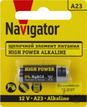 Изображения товара Элемент питания 93 829 NBT-NE-A23-BP1 | 93829 | Navigator