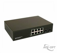 Изображения товара NS-SW-8G2G-P - Коммутатор PoE NST Gigabit Ethernet на 8 RJ45 + 2 SFP порта