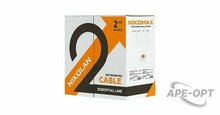 Изображения товара NKL 2200A-GY - Кабель NIKOLAN F/UTP, 4 пары, Кат.5e, 24 AWG, внутренний, PVC, 305м