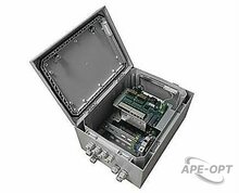 Изображения товара PSW-2G8F+Box - Уличный гигабитный управляемый коммутатор TFortis предназначенный для подключения до 8-ми IP-камер или других IP-устройств с питанием по PoE/PoE+ (до 30 Вт на любом из портов), и организации передачи данных по волоконно-оптической линии.