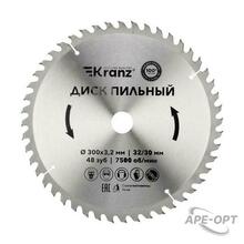 Изображения товара Диск пильный 300 мм х 48 зуб х 32/30 мм | KR-92-0133 | Kranz