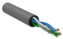 Изображения товара Кабель связи витая пара U/UTP, кат.5E 2х2х24AWG solid, PVC, 500м, серый | LC1-C5E02-111 | ITK